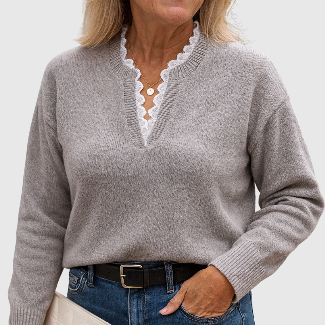 Lili – Elegáns csipkés top