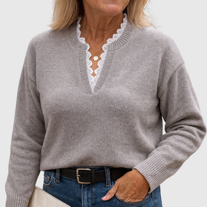 Lili – Elegáns csipkés top