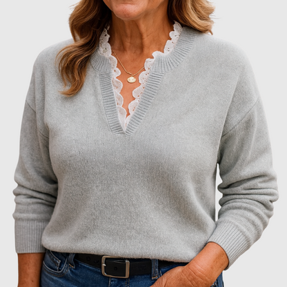 Lili – Elegáns csipkés top