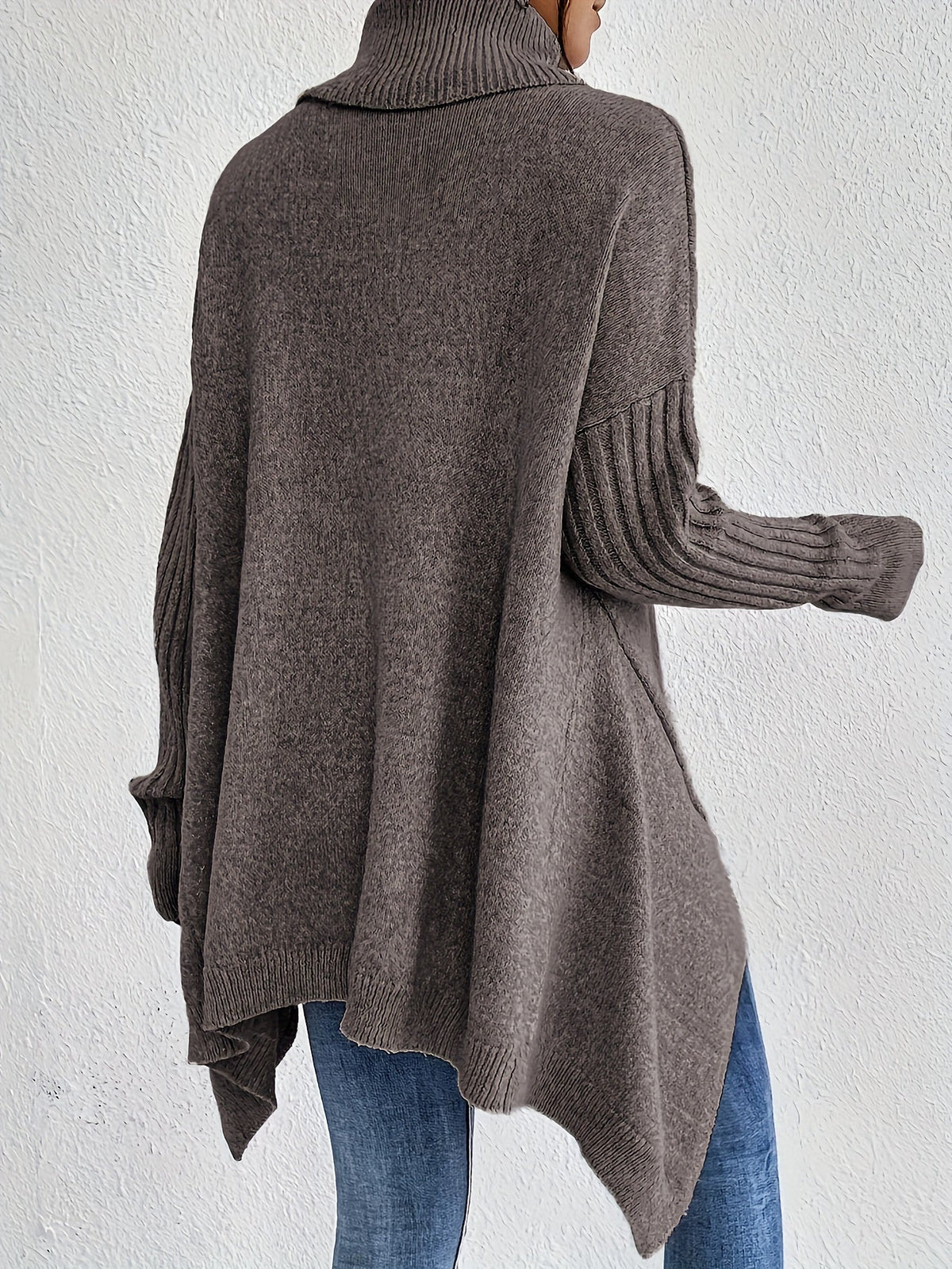 Lili – Elegáns magas nyakú pulóver