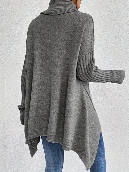 Lili – Elegáns magas nyakú pulóver