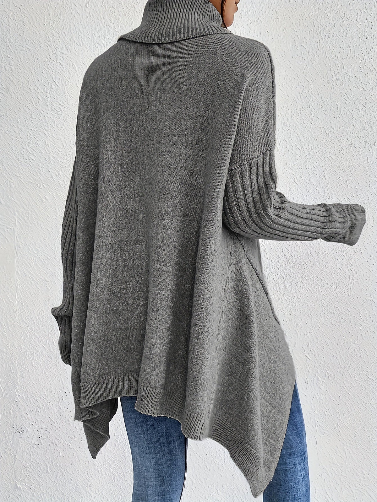 Lili – Elegáns magas nyakú pulóver