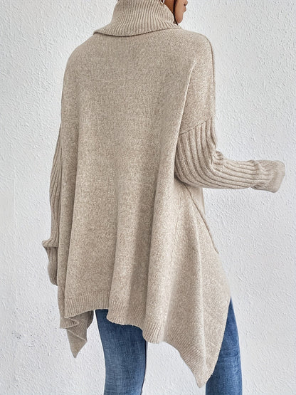 Lili – Elegáns magas nyakú pulóver