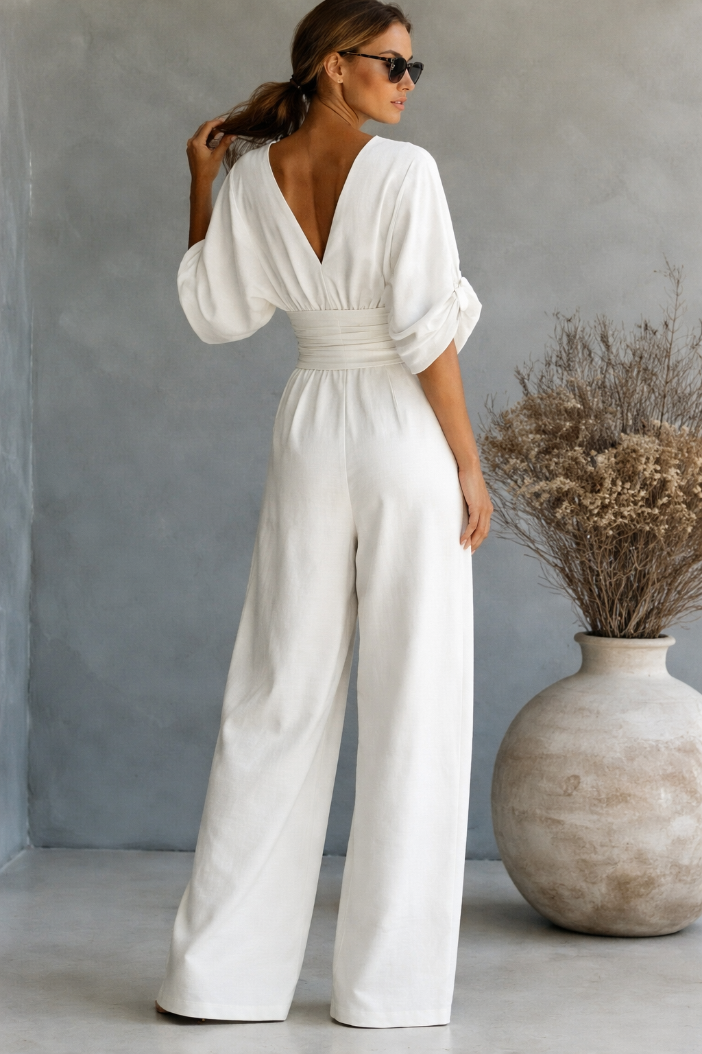 Kamilla – Elegáns kimono ujjú overál