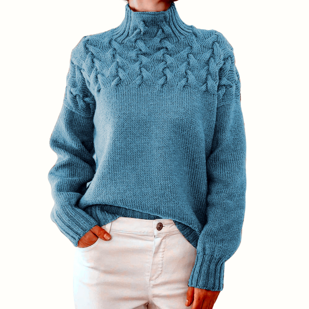 Lili – Meleg garbós pulóver