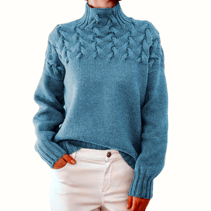 Lili – Meleg garbós pulóver