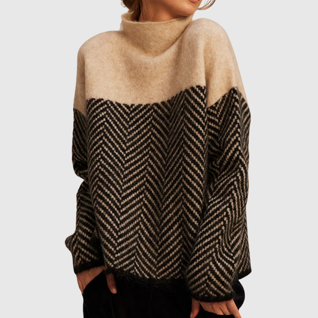 Nóra – Magas nyakú elegáns póló