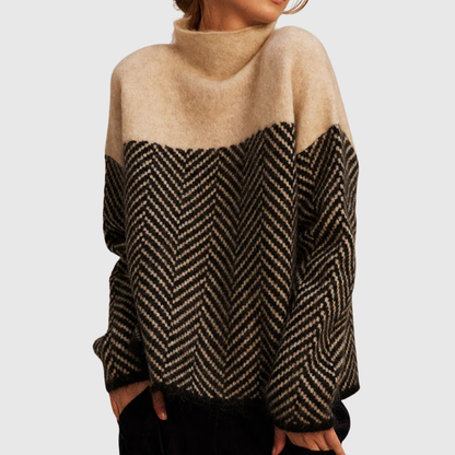 Nóra – Magas nyakú elegáns póló