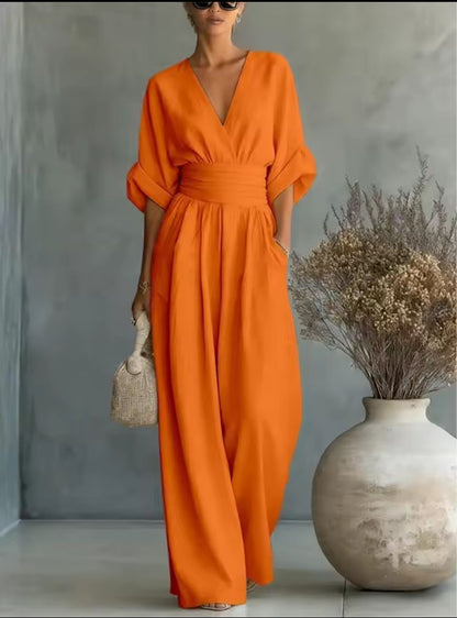 Kamilla – Elegáns kimono ujjú overál