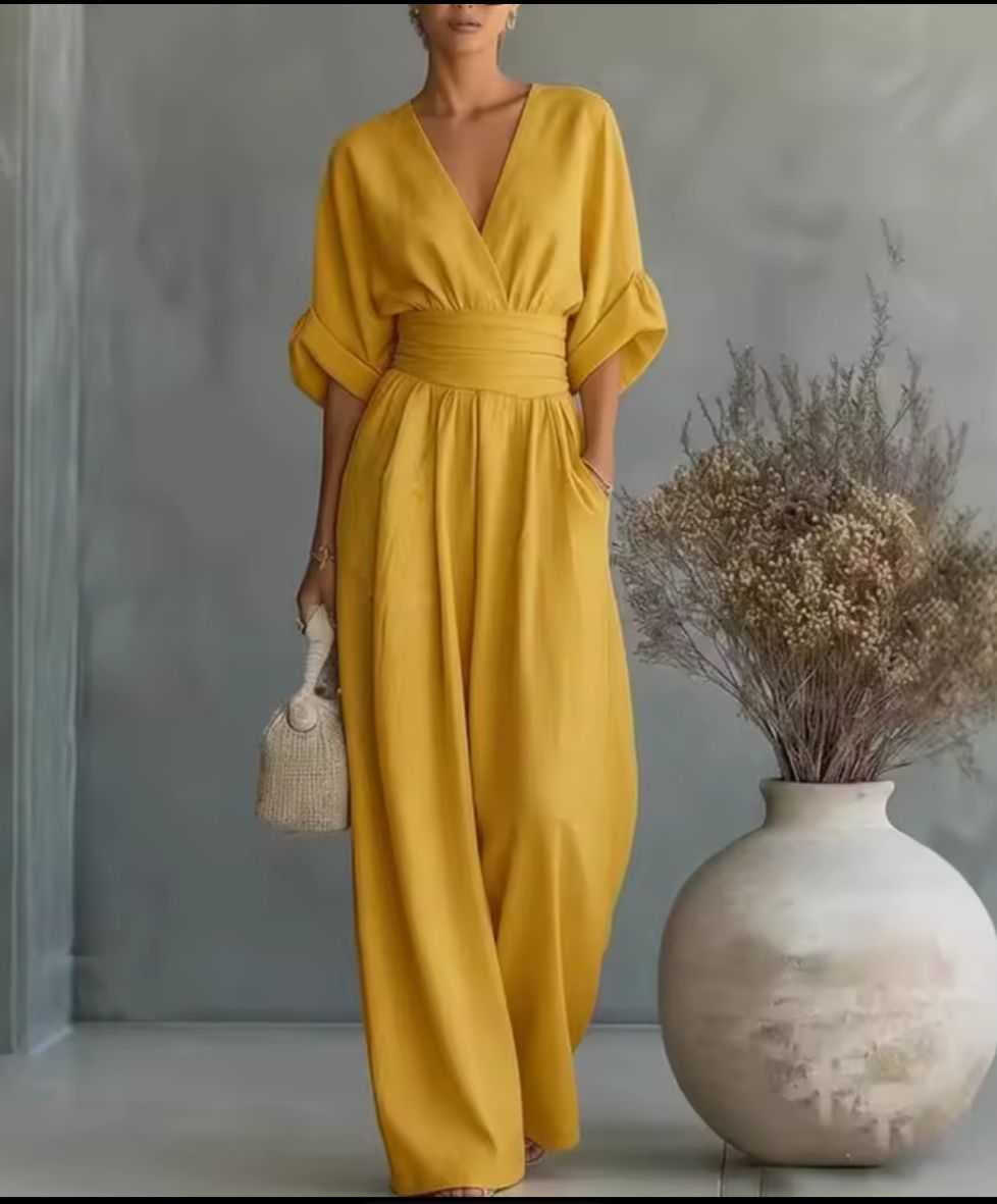 Kamilla – Elegáns kimono ujjú overál