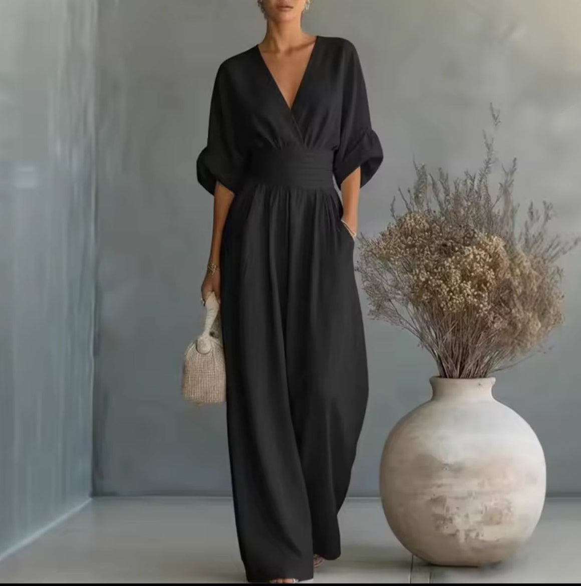 Kamilla – Elegáns kimono ujjú overál