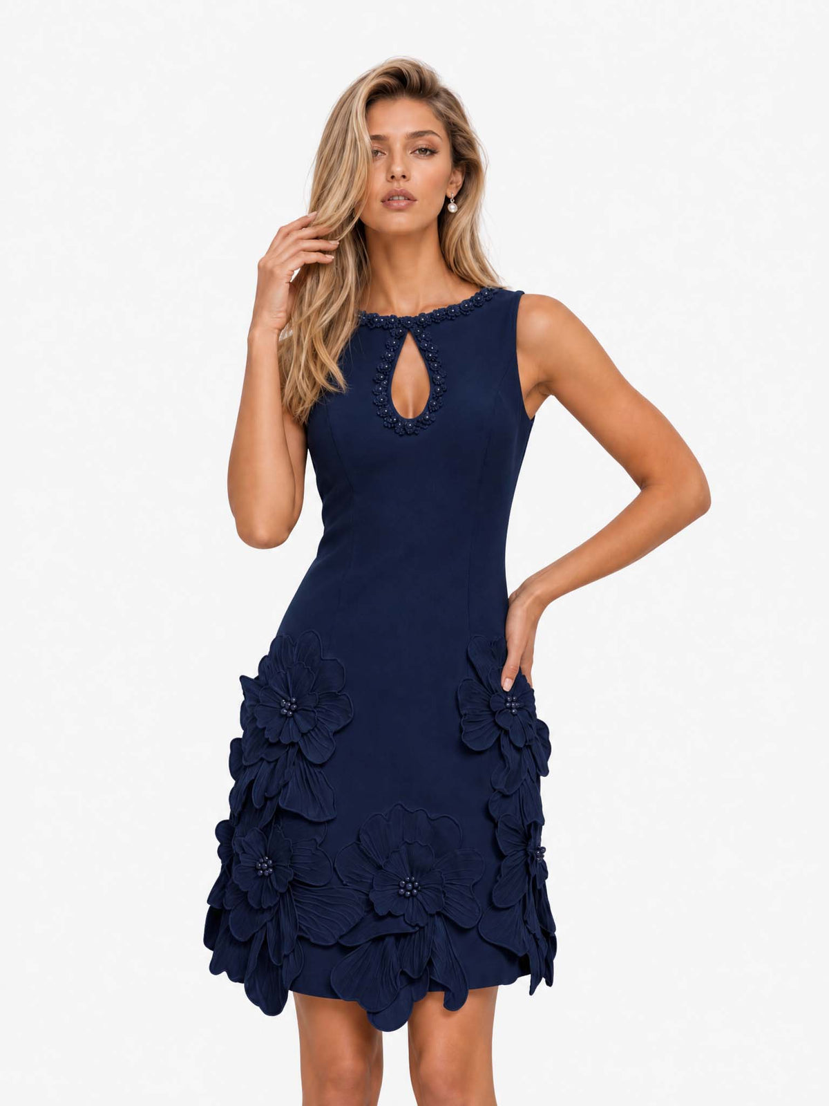 Lili – Elegáns ujjatlan mini ruha