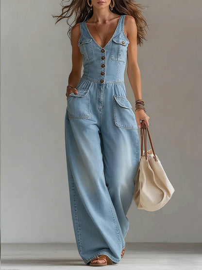 Lara – Klasszikus farmer ruha