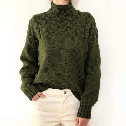 Lili – Meleg garbós pulóver
