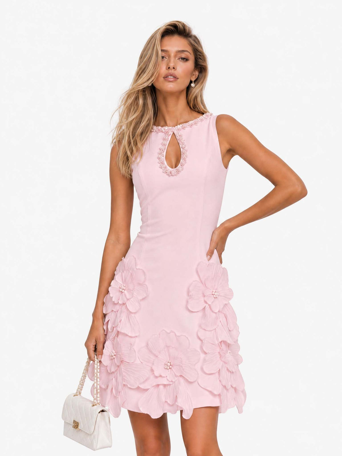 Lili – Elegáns ujjatlan mini ruha