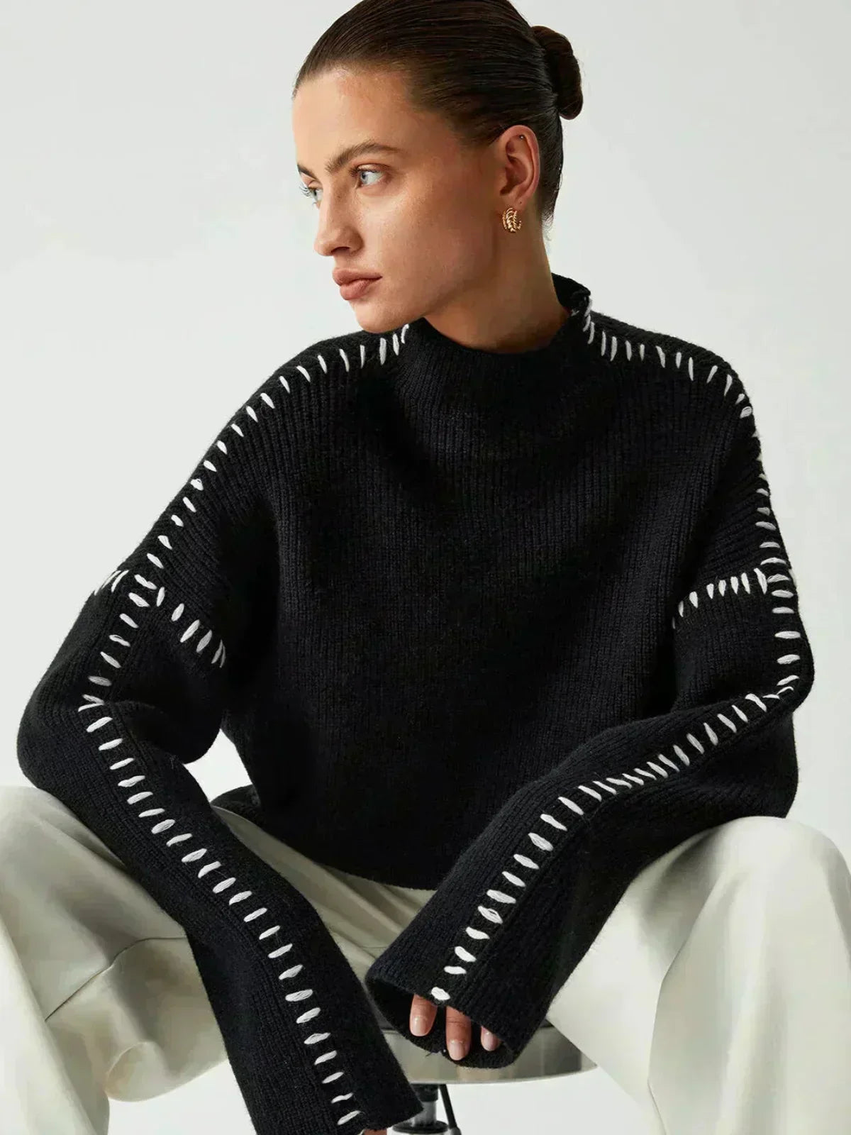 Lara – Kényelmes oversize pulóver