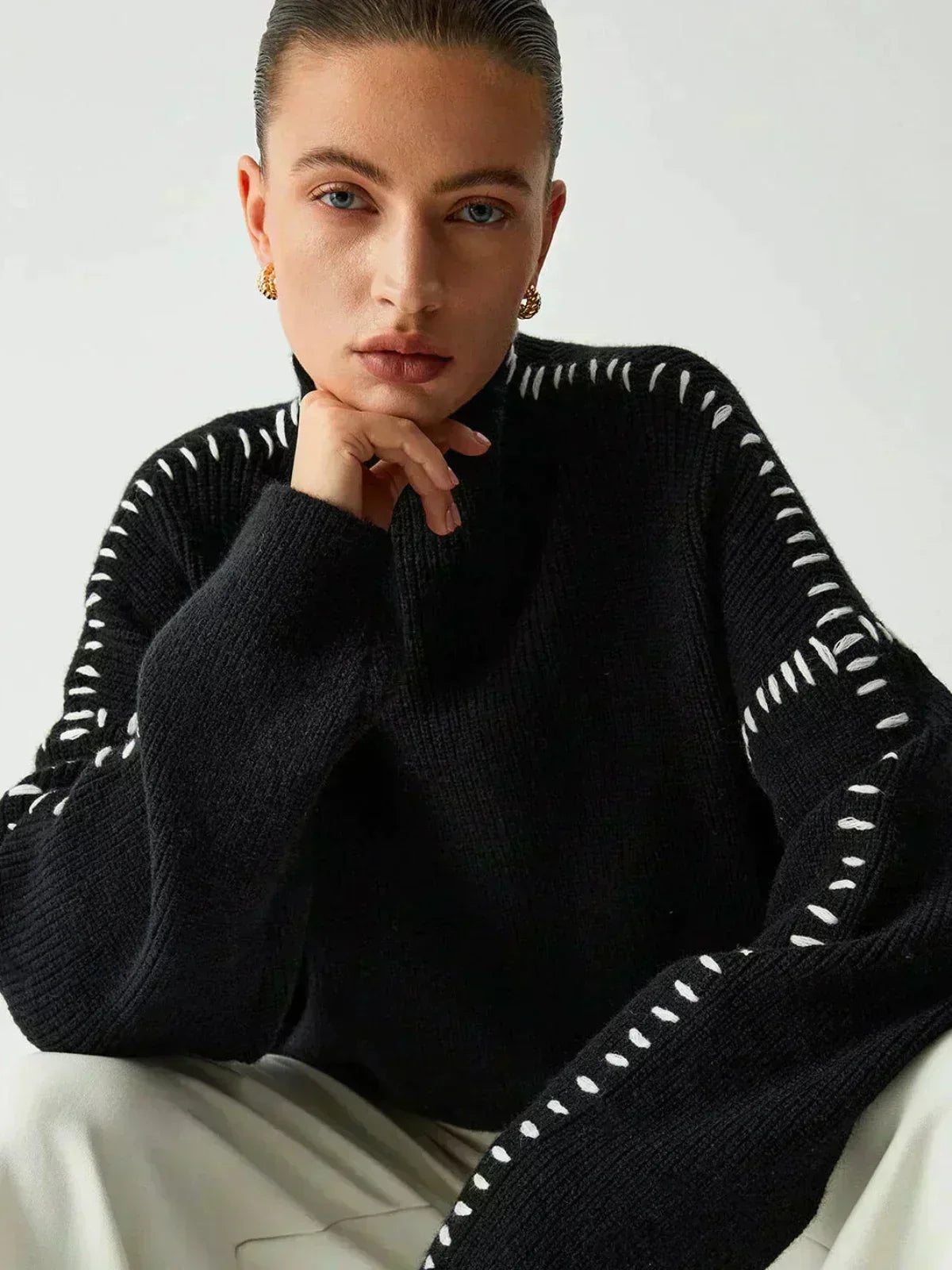 Lara – Kényelmes oversize pulóver