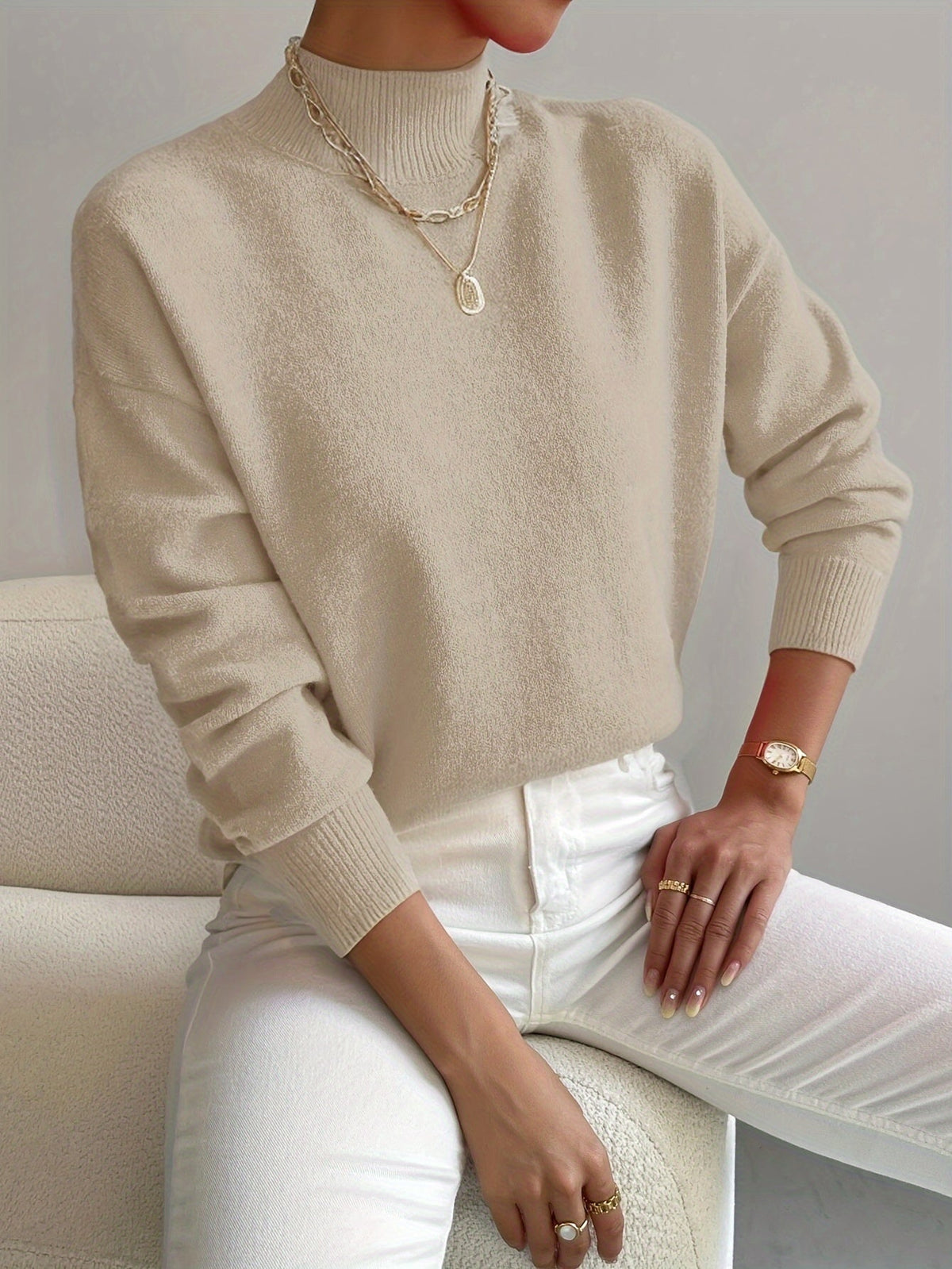 Lili – Elegáns meleg pulóver
